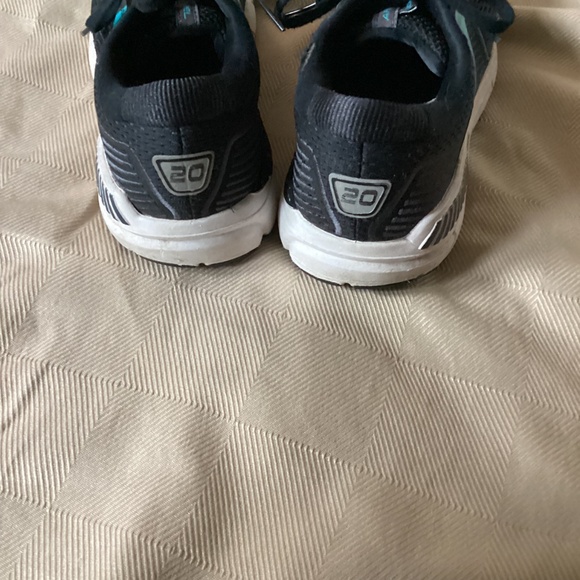 Brooks Ariel 20 Shoes Womens 9.5M Black Blue Running Walking Comfort Sneakers - Picture 3 of 4